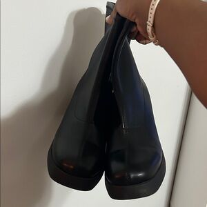 Torrid Classic Black Heeled Boots